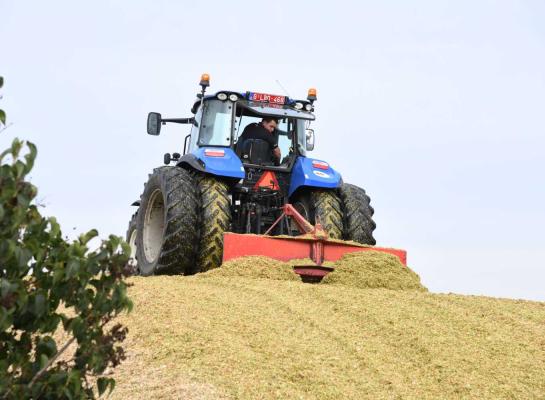 Met 401 gram per kilo is het drogestofgehalte van de mais dit jaar opvallend hoog