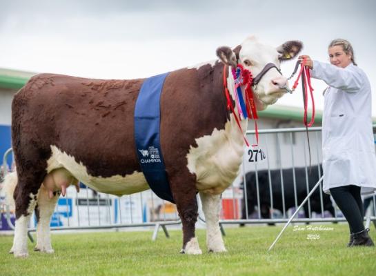 Coley 1 Malan 697 won overtuigend het kampioenschap op de Royal Highland Show