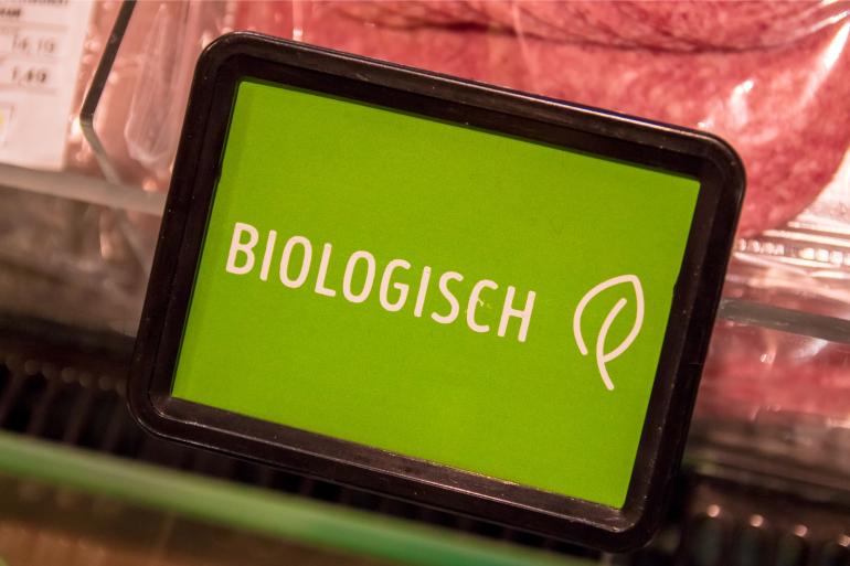 Voor draaiproducten is het prijsverschil tussen biologisch en niet-biologisch beperkt