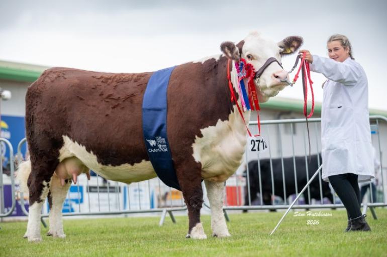 Coley 1 Malan 697 won overtuigend het kampioenschap op de Royal Highland Show