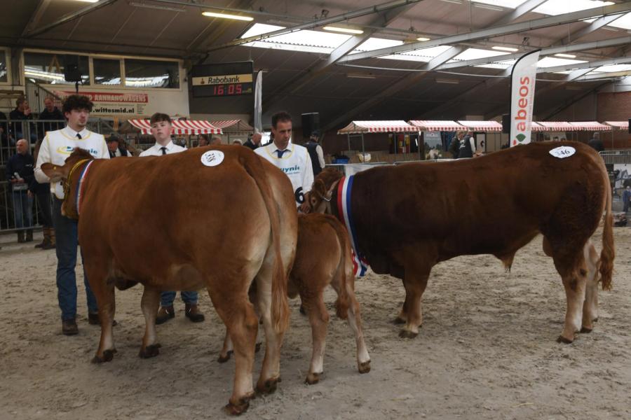 De algemeen dagkampioenen Palma P van 't Hoogeveld en Vittel de Mossee