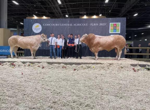 Blonde kampioenen Parijs 2023