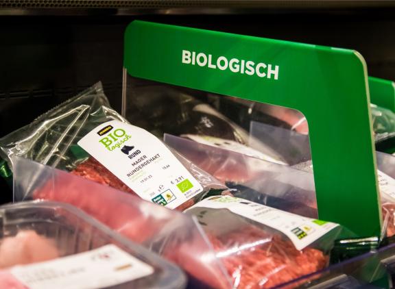 Gemiddeld kopen consumenten 24 keer per jaar een biologisch product